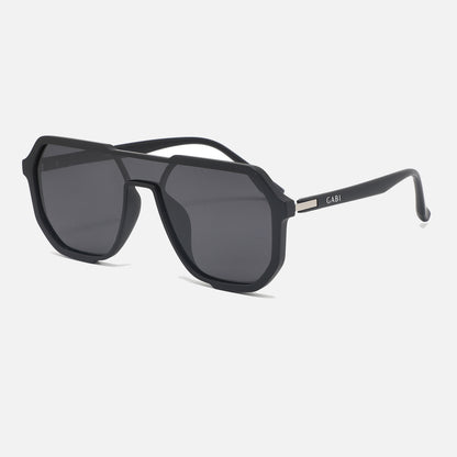 Gabi Gabi, Rock, Black Acetate Frame, Black Lenses