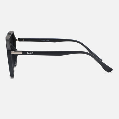 Gabi Gabi, Rock, Black Acetate Frame, Black Lenses