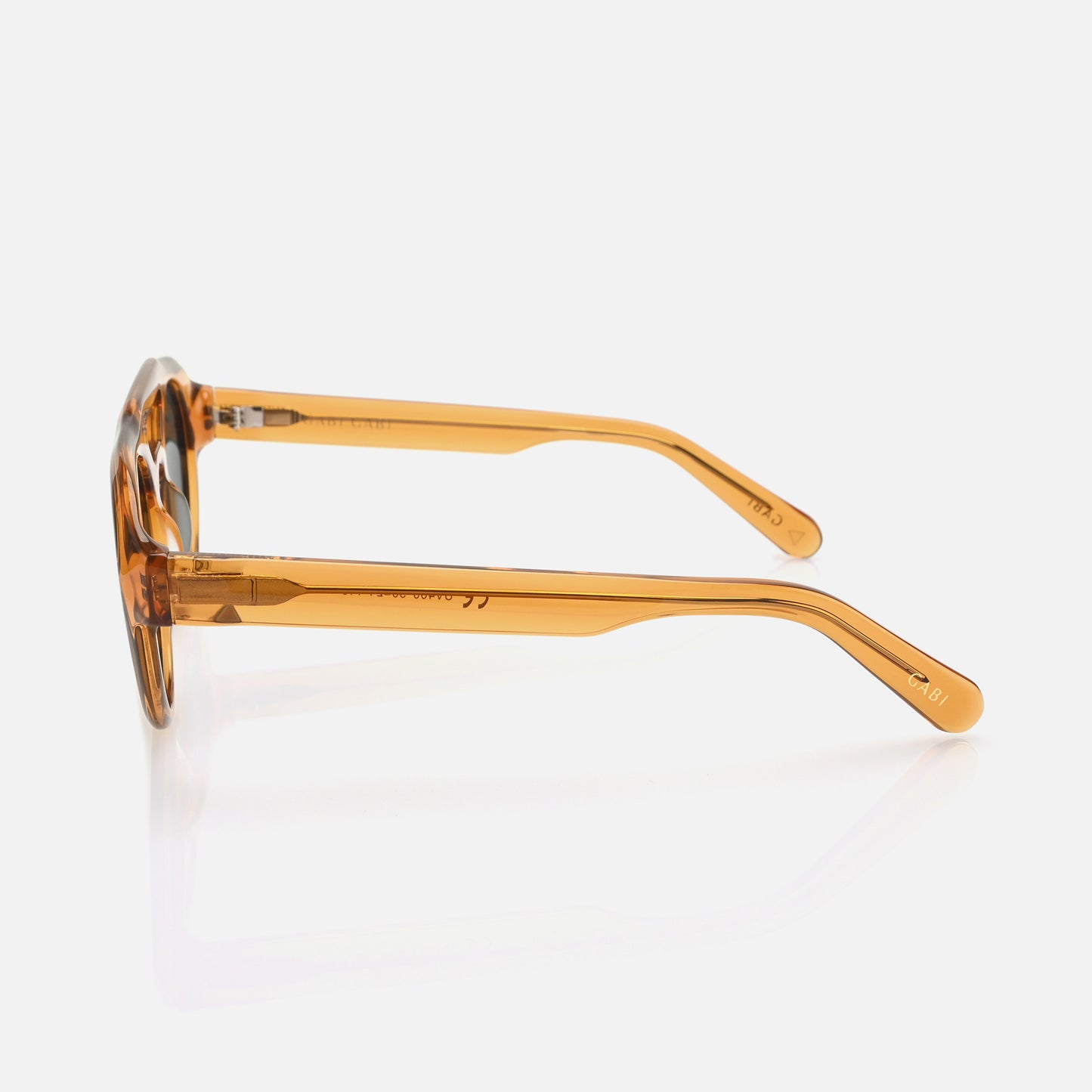 Aluinn Brown Acetate Frame Grey Lenses